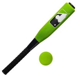 Franklin Sports MLB® 24" Kids Foam Baseball Bat & Ball, plastic and foam bat sets: photo from Franklin Sports