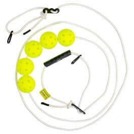 Franklin Sports MLB® Indestruct-A-Ball Launch Line - White/Optic Yellow - Launch Line, swing path and connection aids: photo from Franklin Sports