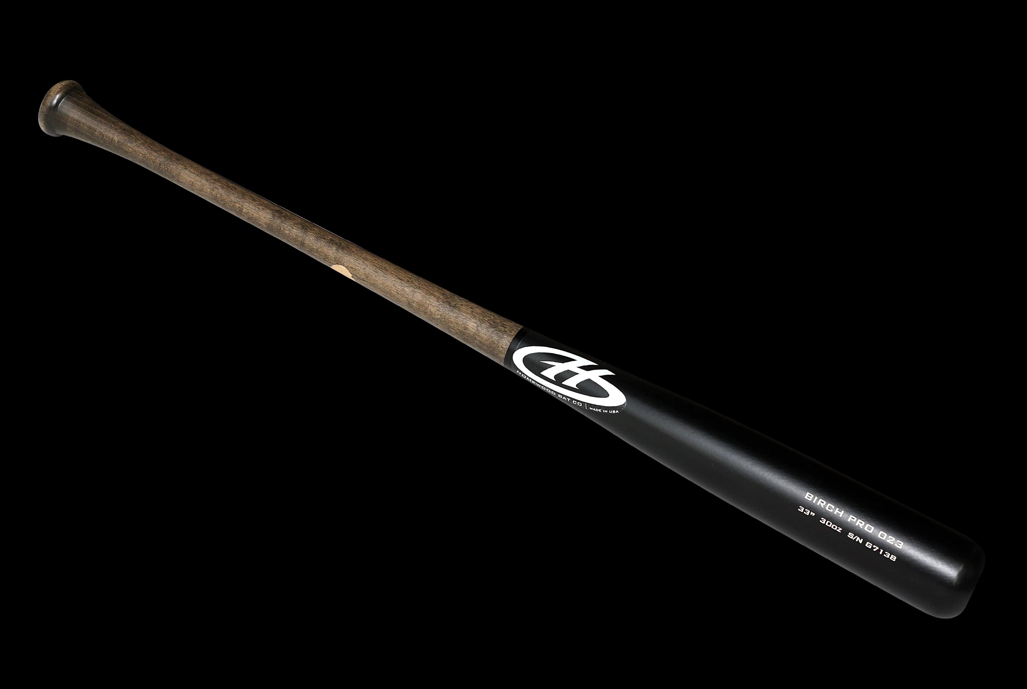 Homewood Bat Co. 023 Game Model - Men's League Special, game wood bats, adult: photo from Homewood Bat Co.