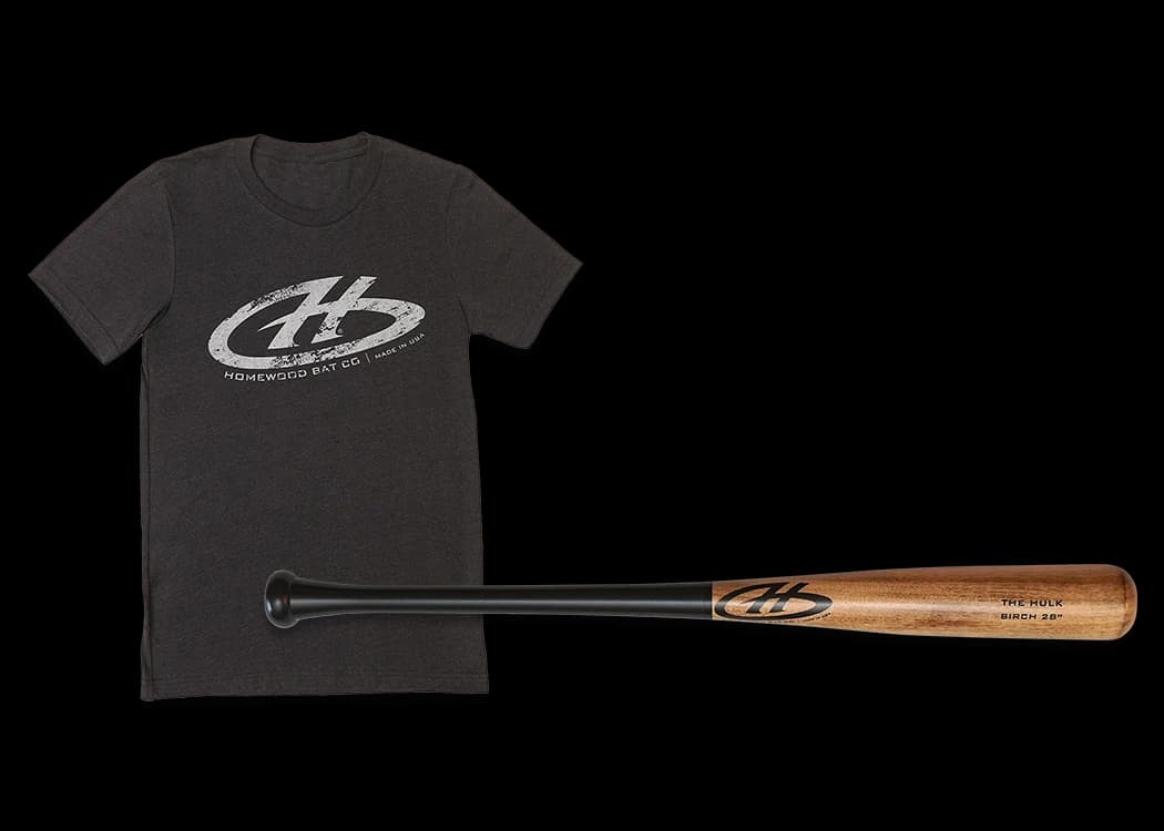 Homewood Bat Co. Bundle 2: Youth Bundle, game wood bats, youth: photo from Homewood Bat Co.