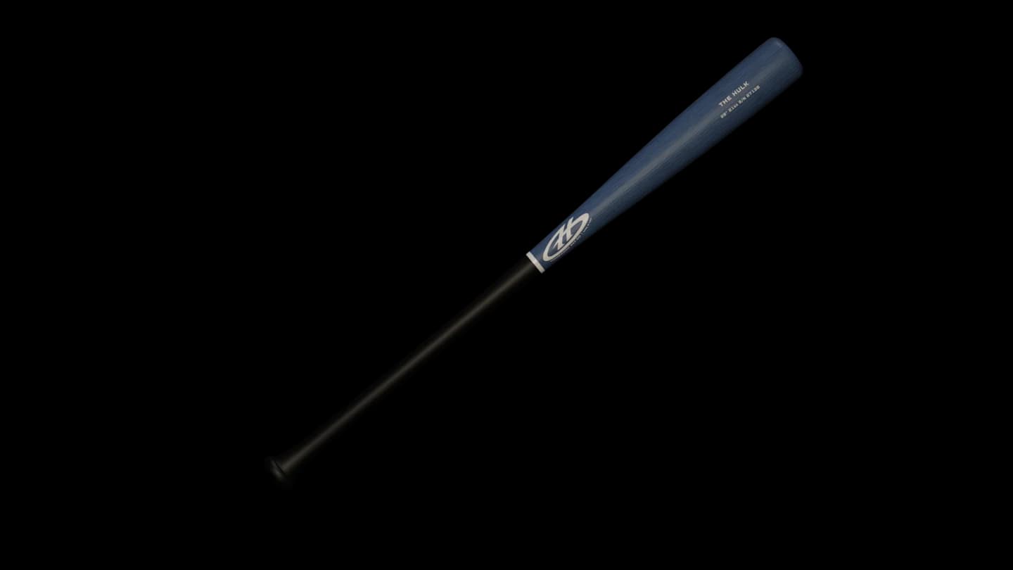 Homewood Bat Co. "The Hulk" Youth Baseball Bat, game wood bats, youth: photo from Homewood Bat Co.