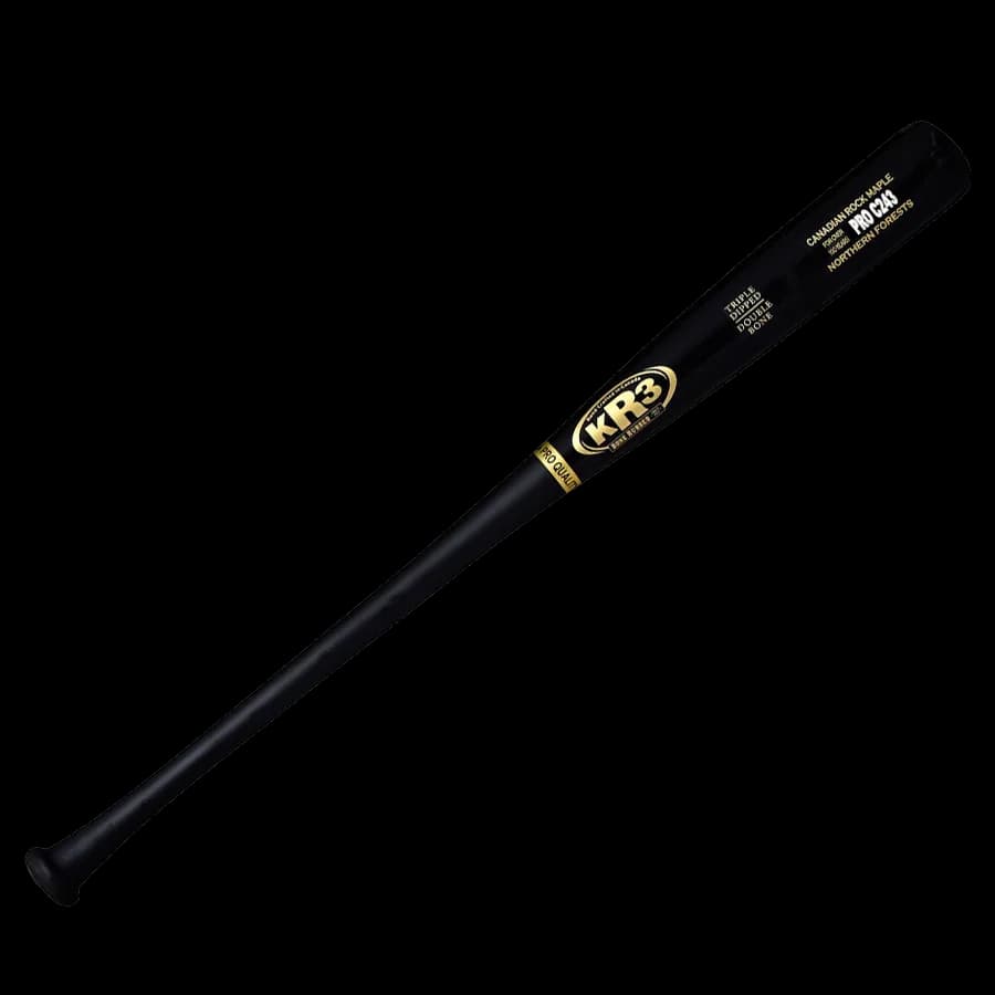KR3 Canadian Rock Maple C243, game wood bats, adult: photo from KR3