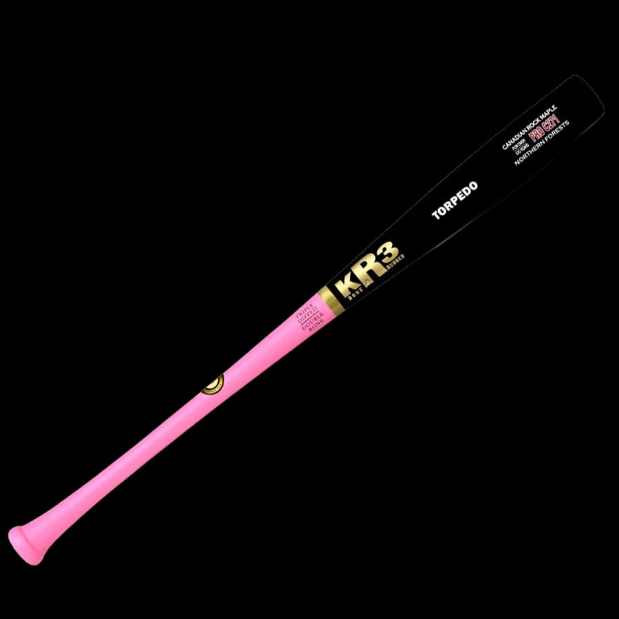 KR3 Custom Canadian Pro Maple C271 Torpedo, game wood bats, adult: photo from KR3