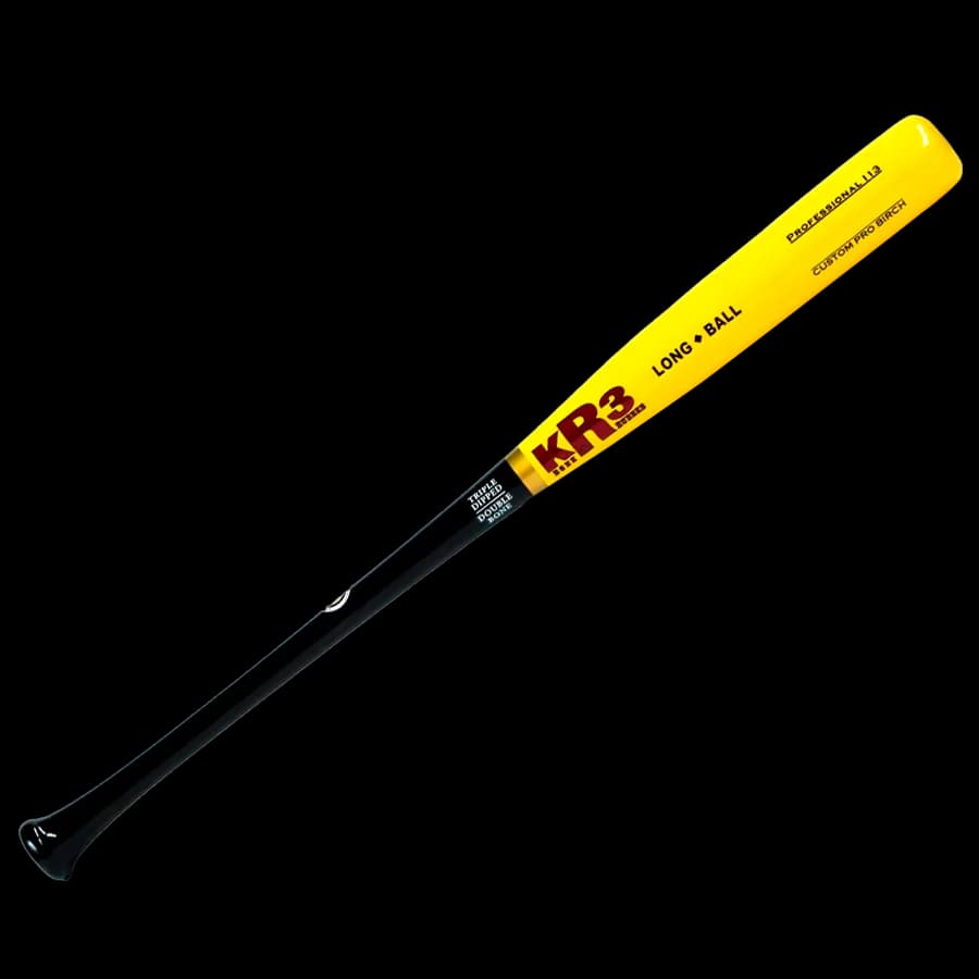KR3 Custom Pro Birch I13 Long Ball, game wood bats, adult: photo from KR3