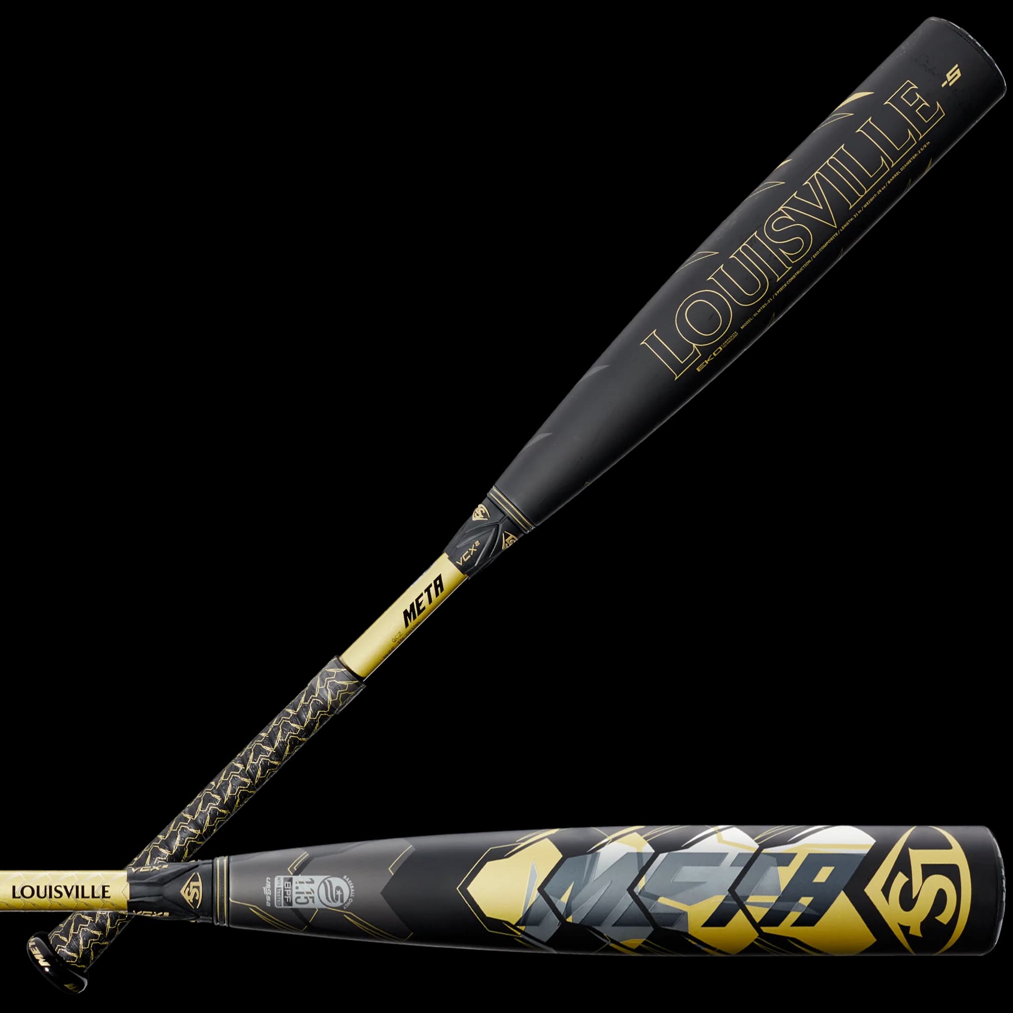 Louisville Slugger 2021 Meta (-5) 2 5/8" USSSA Baseball Bat, USSSA bats: photo from Louisville Slugger