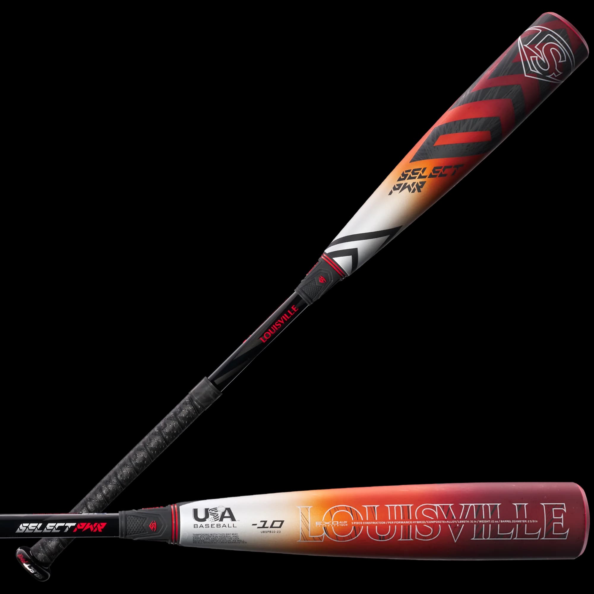 2023 Louisville Slugger Select PWR™ (-10) USA Baseball Bat, USA Baseball bats: photo from Louisville Slugger