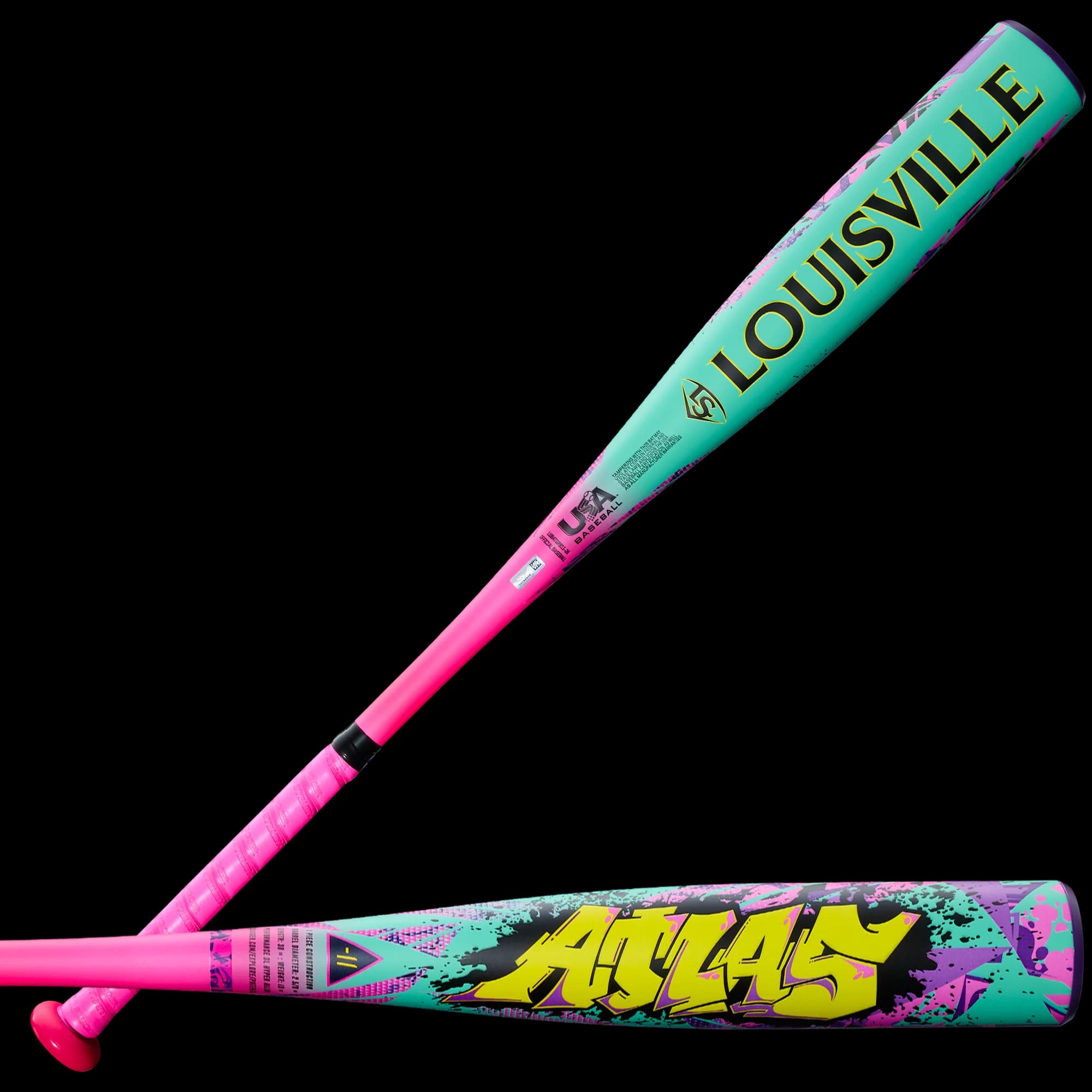 2026 Louisville Slugger Atlas Wildstyle (-11) 2 5/8" USA Baseball Bat, USA Baseball bats: photo from Louisville Slugger