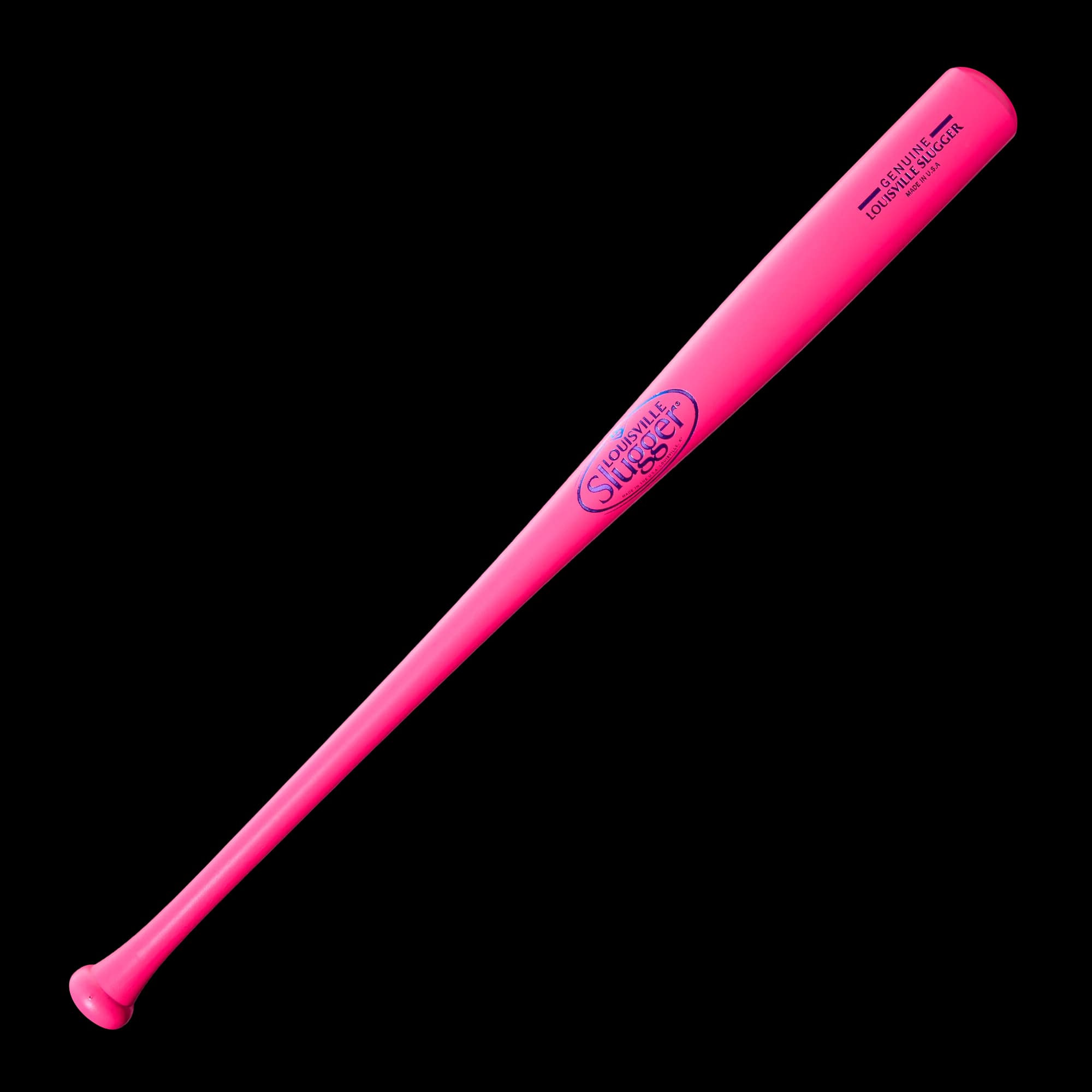 Louisville Slugger Genuine Neon Pink Mix Baseball Bat, game wood bats, adult: photo from Louisville Slugger