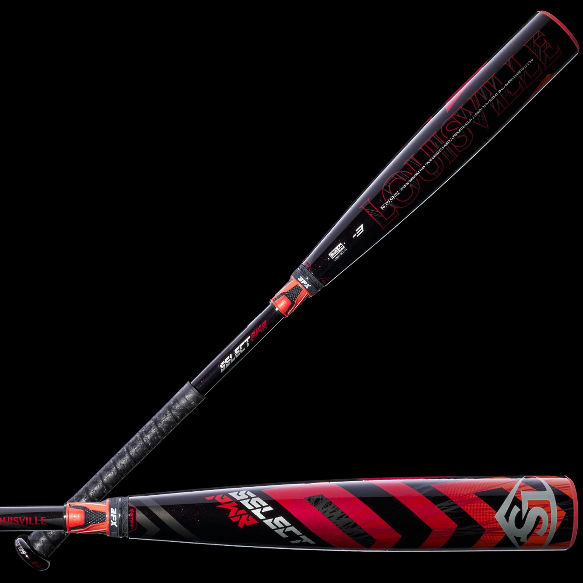 Louisville Slugger Limited Edition 2023 Select PWR™ (-3) BBCOR Baseball Bat, BBCOR bats: photo from Louisville Slugger