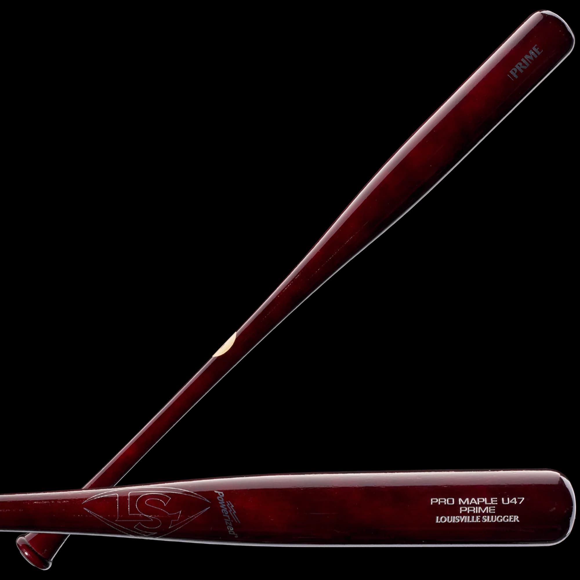 Louisville Slugger MLB Prime Maple U47 Baseball Bat, game wood bats, adult: photo from Louisville Slugger
