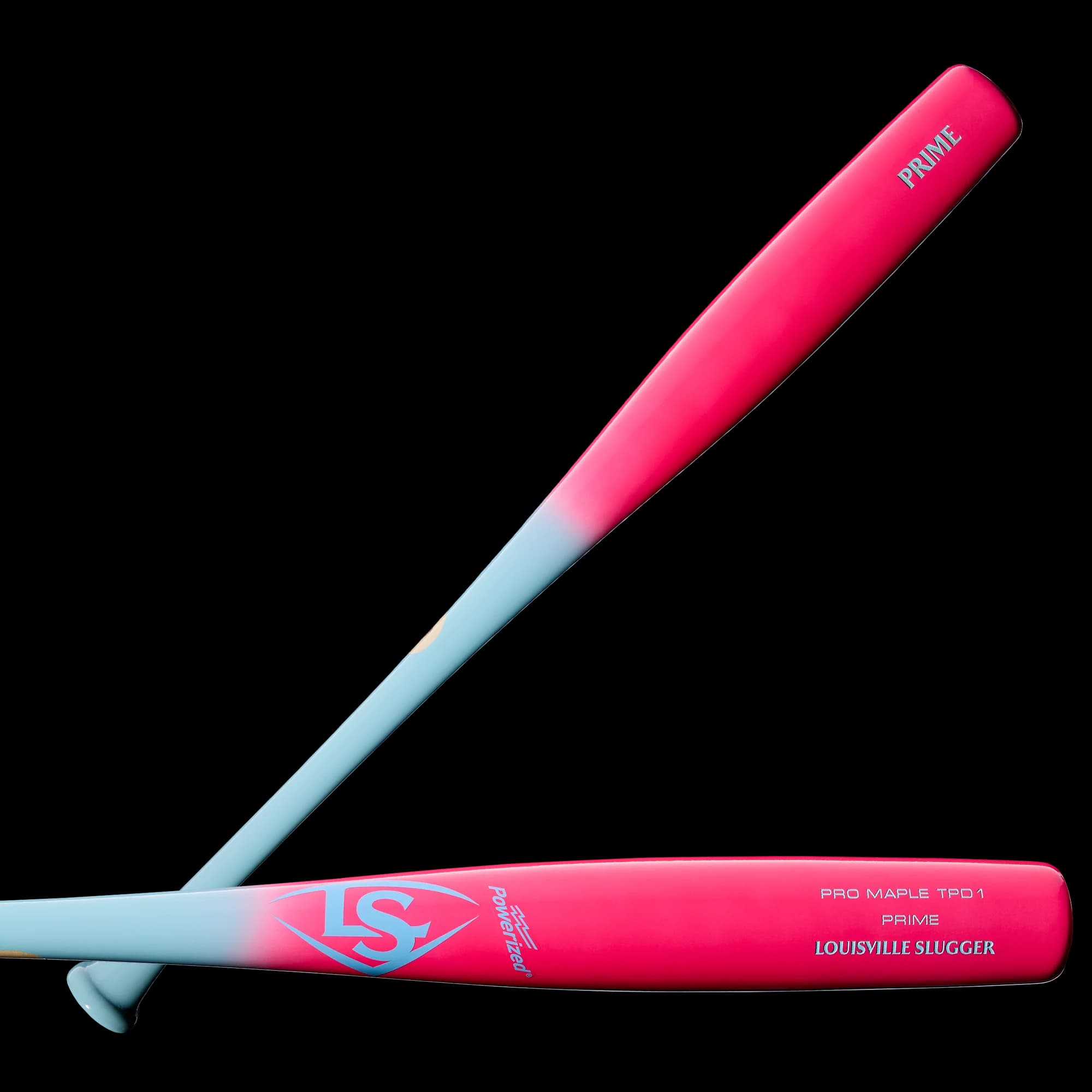 Louisville Slugger Pro Prime Pink TPD1 Torpedo-Shaped Baseball Bat, game wood bats, adult: photo from Louisville Slugger