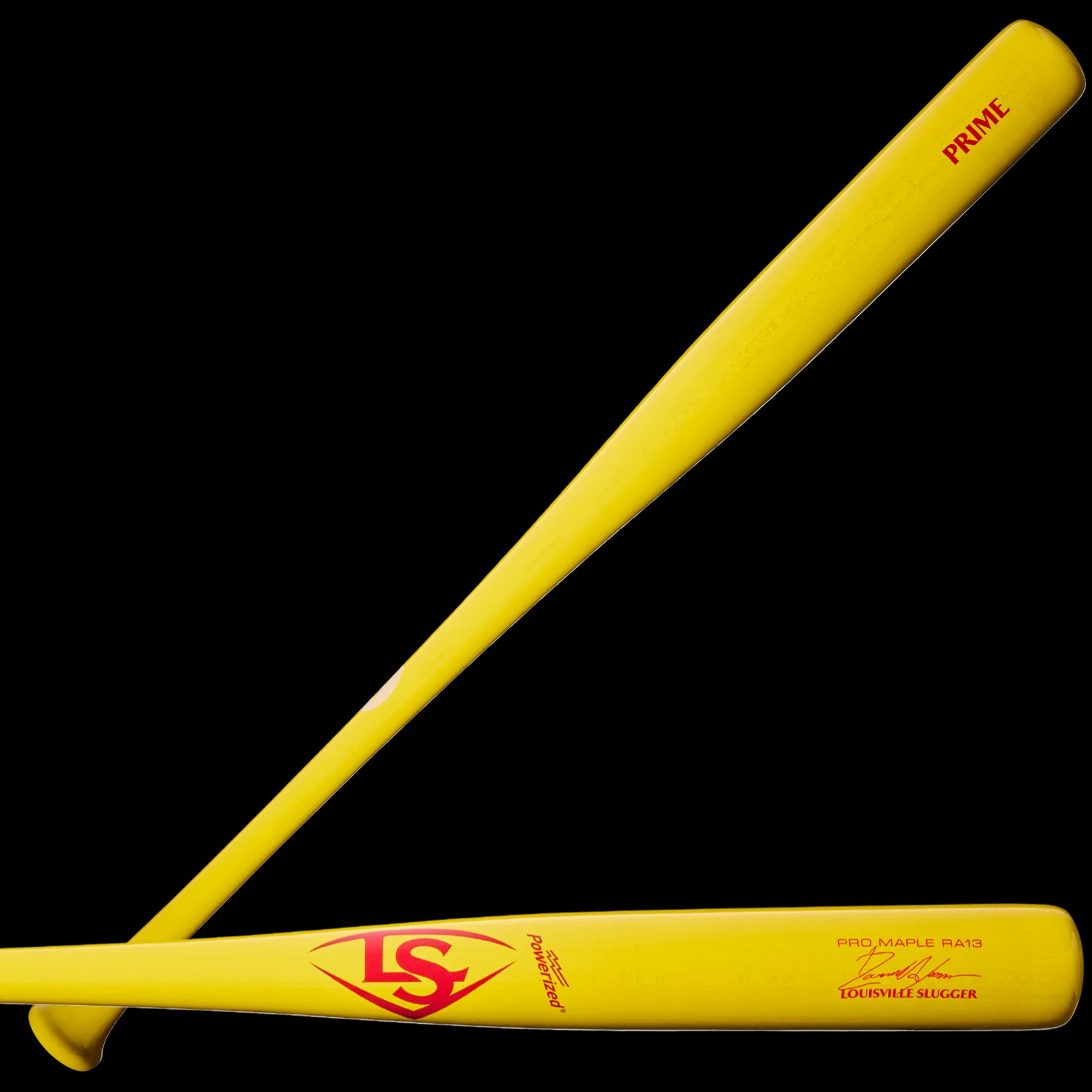 Louisville Slugger Pro Prime Player-Designed RA13 Ronald Acuna Jr. Maple Baseball Bat, game wood bats, adult: photo from Louisville Slugger