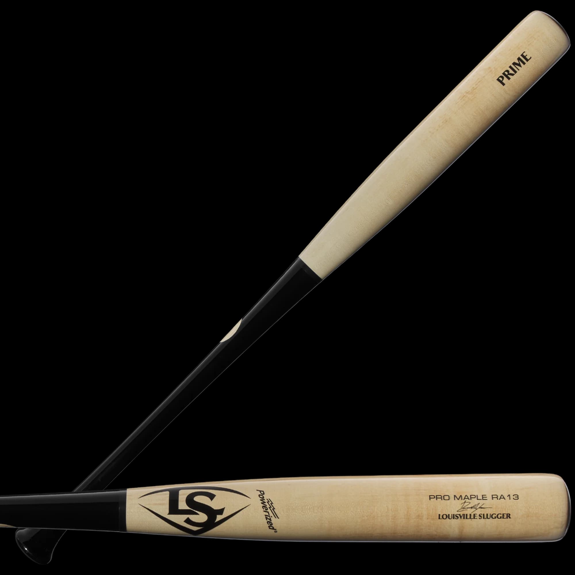 Louisville Slugger Pro Prime Signature Series RA13 Ronald Acuña Jr. Maple Baseball Bat, game wood bats, adult: photo from Louisville Slugger