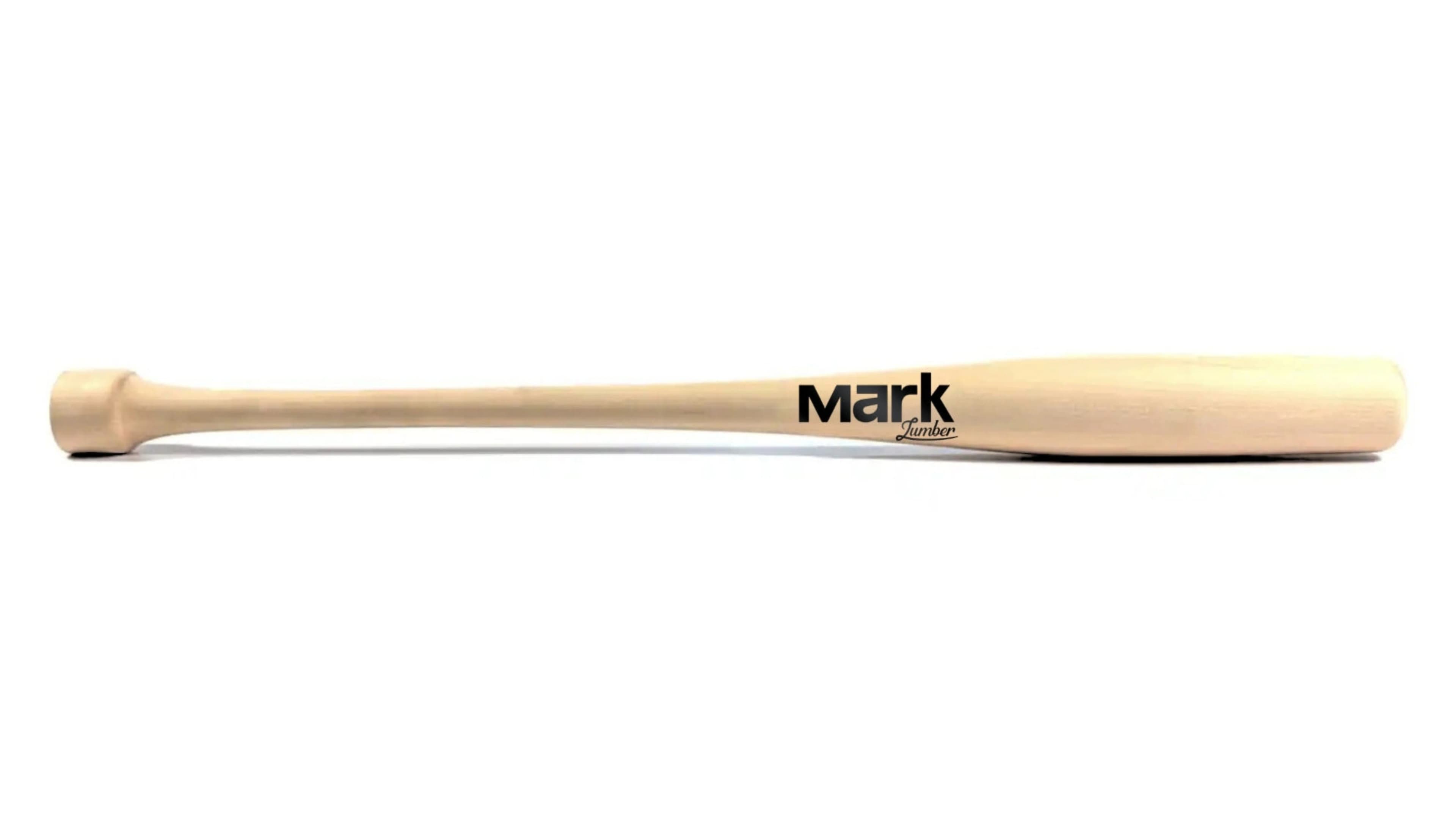 Mark Lumber Torpedo Puck, game wood bats, adult: photo from Mark Lumber