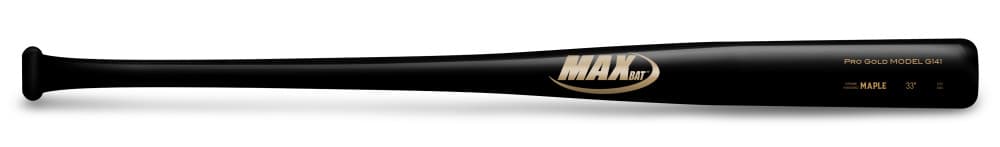 MaxBat Pro Gold Series G141, game wood bats, adult: photo from MaxBat