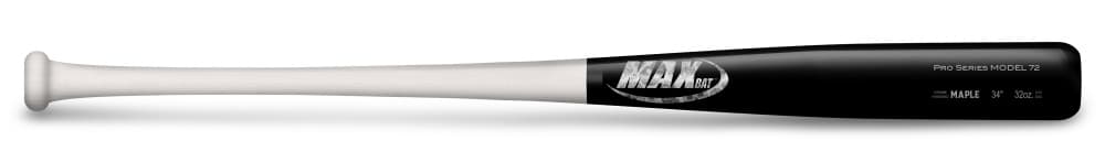 MaxBat Pro Series 72, game wood bats, adult: photo from MaxBat