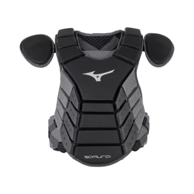 Mizuno Samurai Baseball Chest Protector 15", catcher's gear: photo from Mizuno