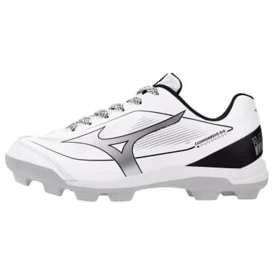 Mizuno Youth Cushionrevo Diamond Jr Low Baseball Cleat, youth cleats: photo from Mizuno