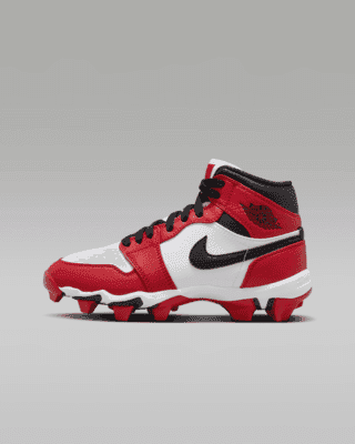 Nike Jordan 1 Mid, youth cleats: photo from Nike