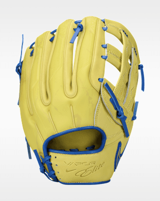 Nike Vapor Elite "Ronald Acuña Jr." Baseball H-Web Fielding Glove (Right-Hand Throw), outfield gloves: photo from Nike