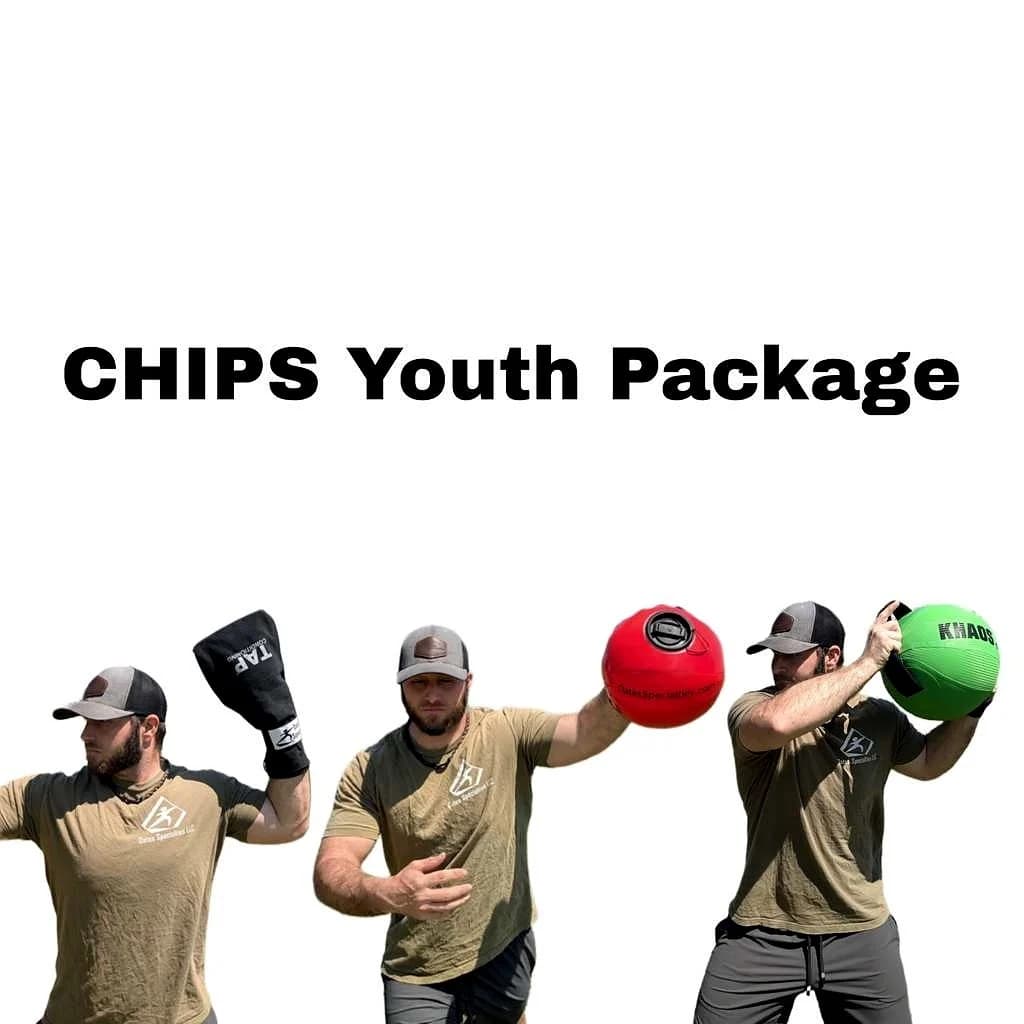 Oates Specialties CHIPS Package - Youth, wrist weights and shoulder tools: photo from Oates Specialties