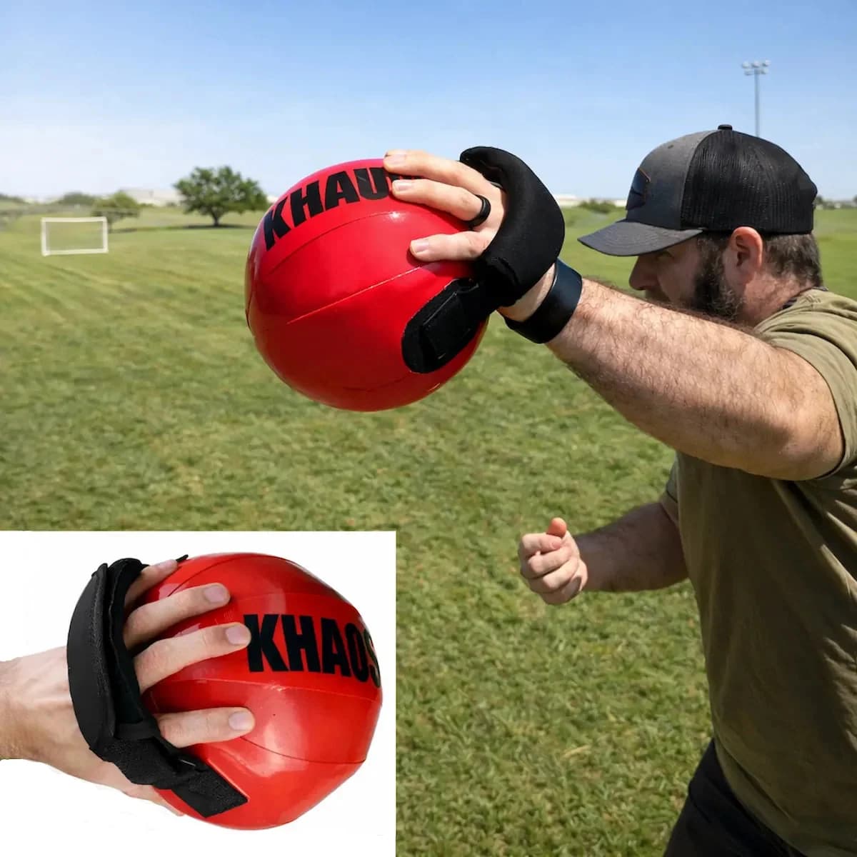 Oates Specialties KHAOS® Shoulder Shaker – Compact Water Shoulder Trainer for Stability & Control, wrist weights and shoulder tools: photo from Oates Specialties