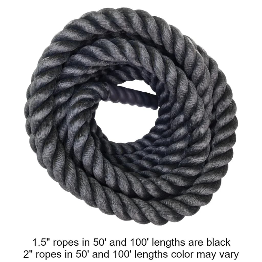 Oates Specialties Long Length Heavy Rope: Athletic Conditioning Equipment for Power & Strength, grip and forearm: photo from Oates Specialties