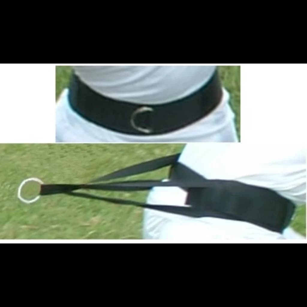 Oates Specialties TAP® Padded Waist Belt – Adjustable Belt for Resistance Training, Sled Pulls & Speed Workouts, sprint resistance: photo from Oates Specialties