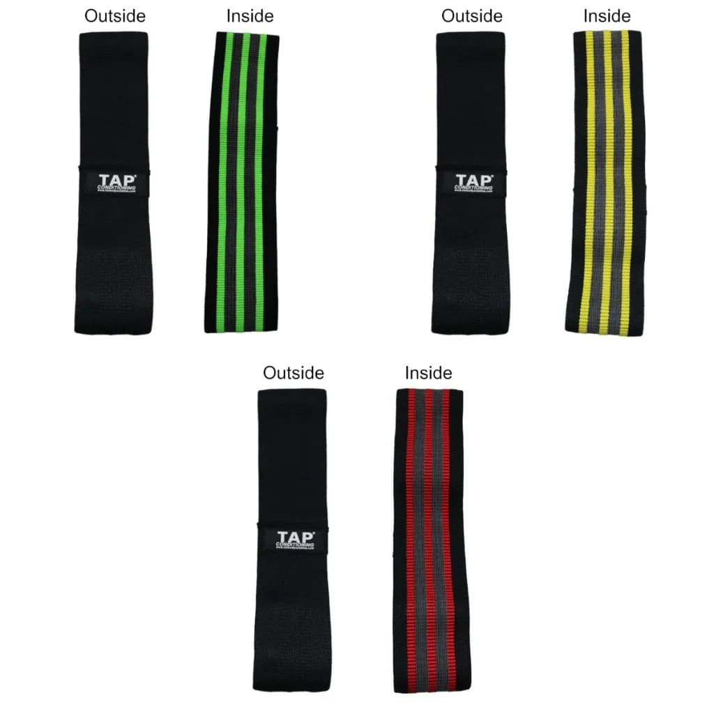 Oates Specialties TAP® Thigh Bands: Comfortable Fabric Resistance Bands with Anti-Slip for Hip & Glute Workouts, sprint resistance: photo from Oates Specialties