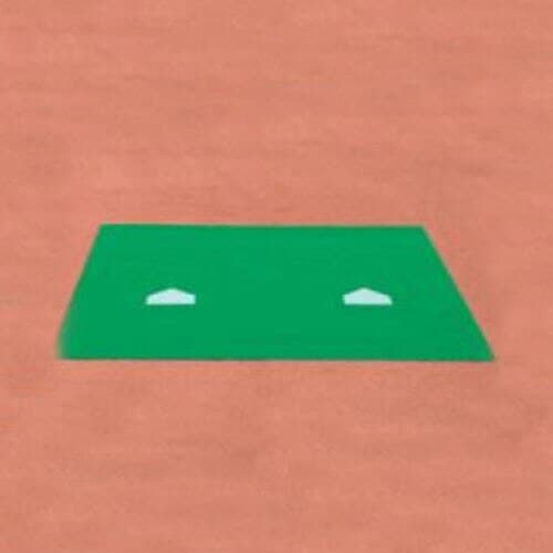 On Deck Sports Bullpen Catchers Mat - Green 12x12, turf and mats: photo from On Deck Sports