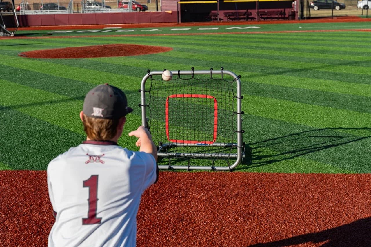 ProRebounders 3x3 Baseball & Softball Rebounder + Free Training Videos | Portable Fielding Trainer, rebounders and pitchbacks: photo from ProRebounders