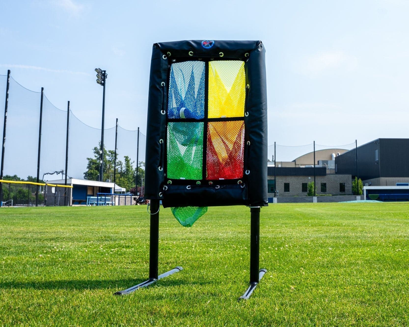ProRebounders Colored 4 Hole Pitch Target, pitching targets and pitchbacks: photo from ProRebounders