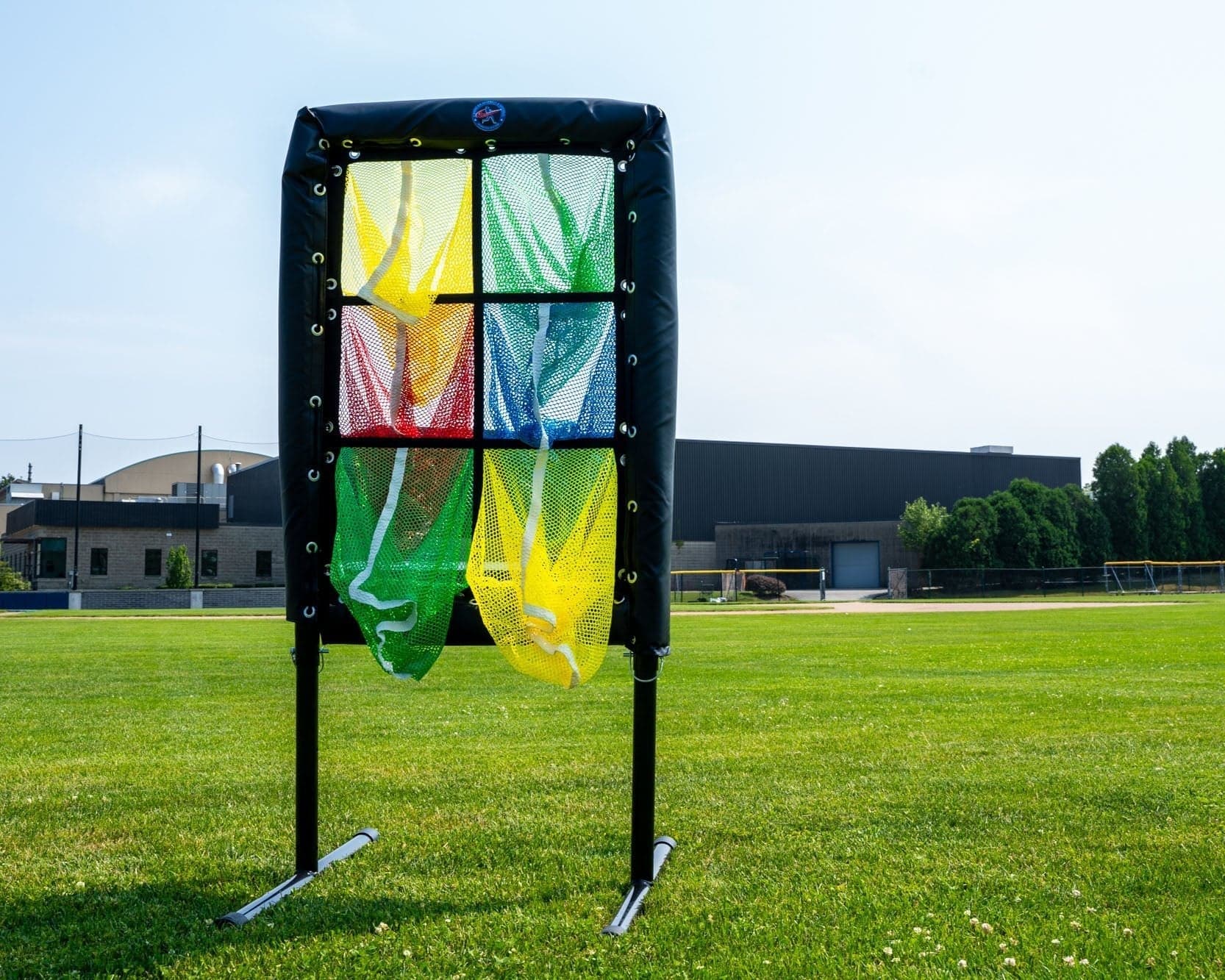 ProRebounders Colored 6 Hole Pitch Target, pitching targets and pitchbacks: photo from ProRebounders