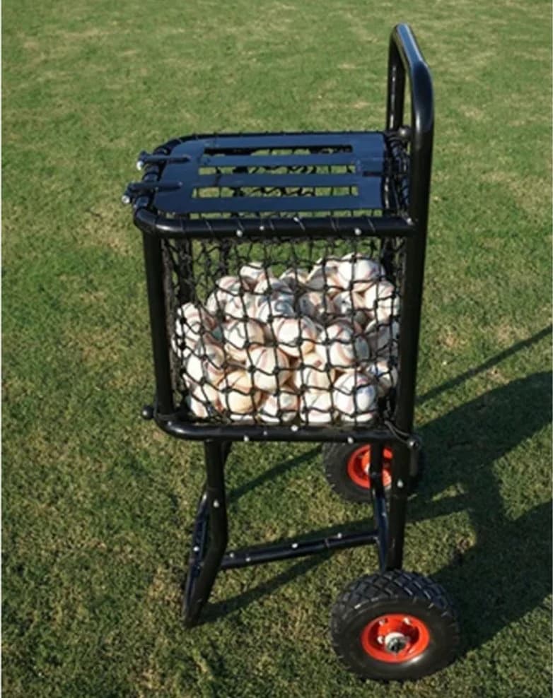 ProRebounders Pro Ball Cart- Medium w/ Lid, ball carts and buckets: photo from ProRebounders