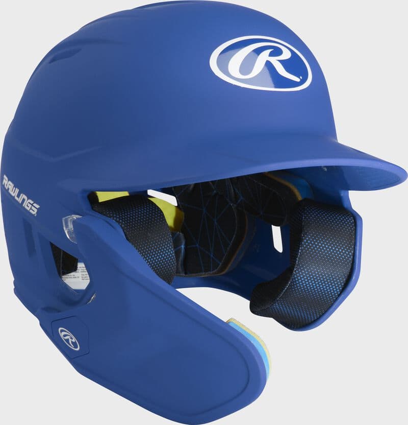 Rawlings 2022 Mach Adjust Left Handed Batting Helmet, Junior & Senior, batting helmets and guards: photo from Rawlings