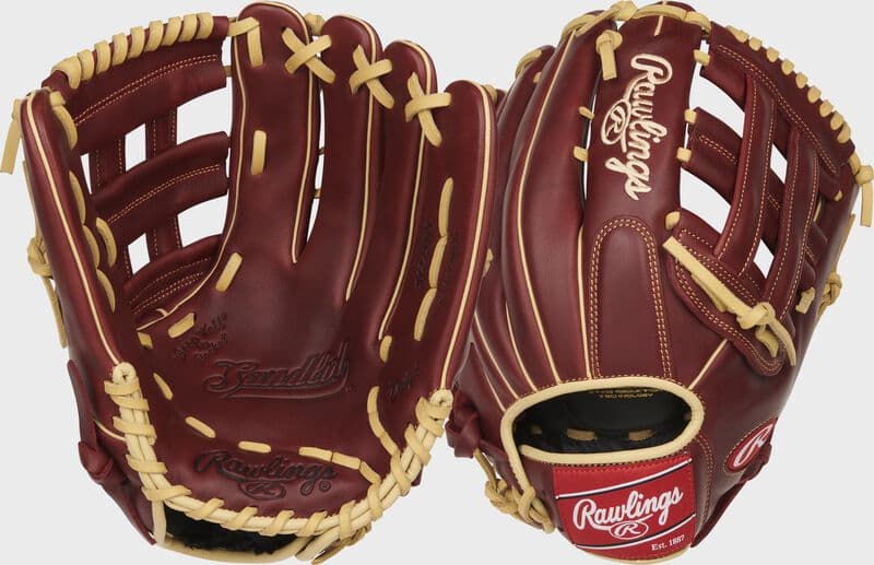 Rawlings 2022 Sandlot Series™ 12.75-inch Outfield Glove, outfield gloves: photo from Rawlings