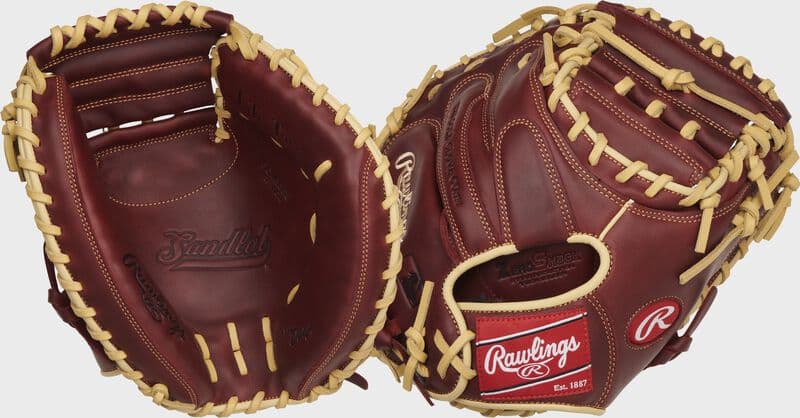 Rawlings 2022 Sandlot Series™ 33-inch Catcher's Mitt, catcher's mitts: photo from Rawlings