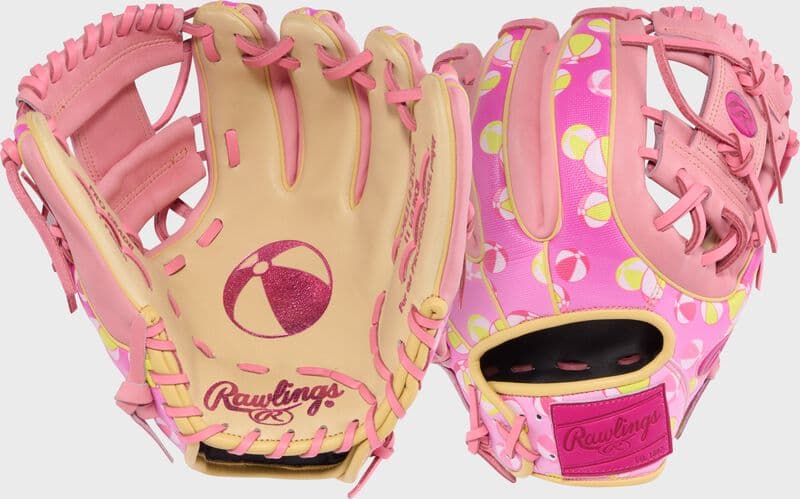 Rawlings 2026 Heart of the Hide Omaha Collection 11.5-Inch Beach Ball Glove, Right Hand Throw, utility gloves: photo from Rawlings