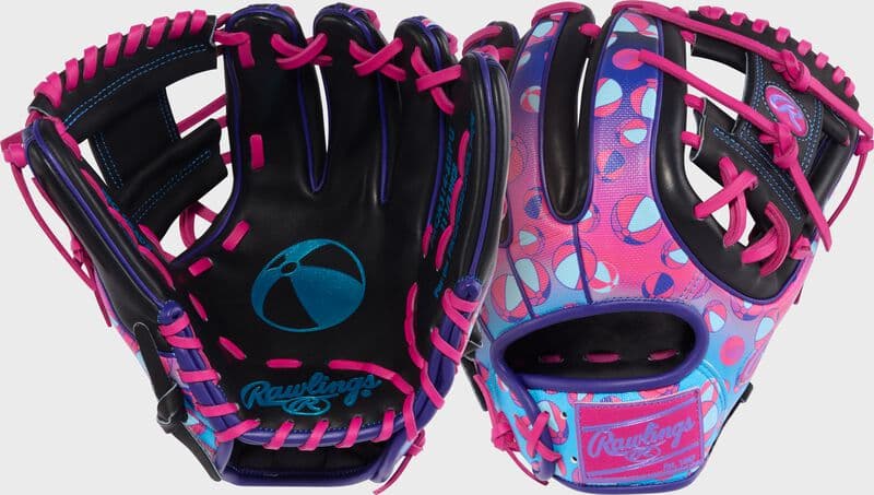 Rawlings 2026 Heart of the Hide Omaha Collection 11.5-Inch Beach Ball Glove, Right Hand Throw, utility gloves: photo from Rawlings