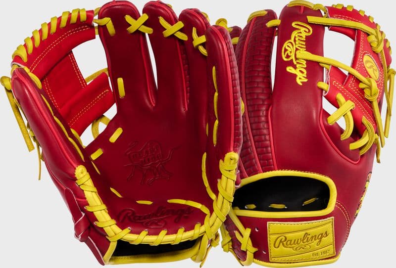 Rawlings 2026 Heart of the Hide Omaha Collection 11.5-Inch Pizza Glove, Right Hand Throw, infield gloves: photo from Rawlings