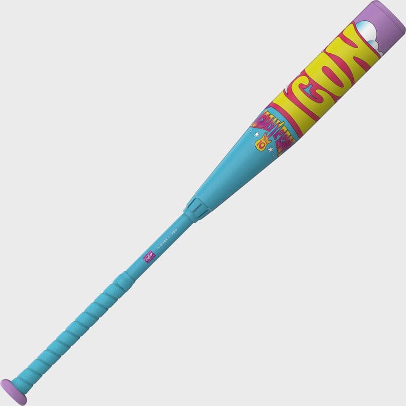 2026 Rawlings Icon Fest Light Blue USSSA Baseball Bat, -5, -8, -10, USSSA bats: photo from Rawlings