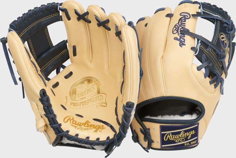 Rawlings Anthony Volpe Pro Preferred 11.5-Inch Infield Glove, Right Hand Throw, infield gloves: photo from Rawlings