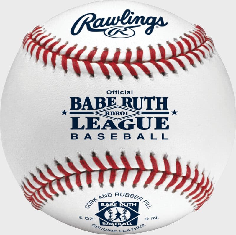 Rawlings Babe Ruth Official Baseballs - Competition Grade, game baseballs: photo from Rawlings