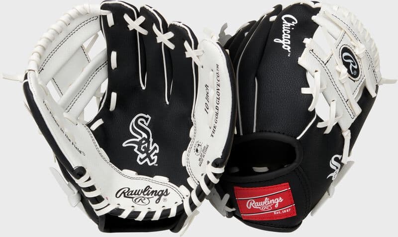 Rawlings Chicago White Sox 10-Inch Team Logo Glove, youth gloves: photo from Rawlings