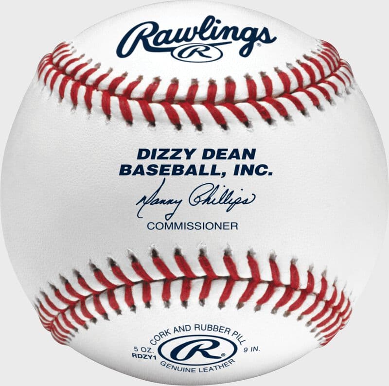 Rawlings Dizzy Dean Official Baseballs - Competition Grade, game baseballs: photo from Rawlings