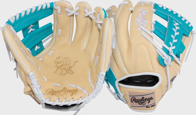 Rawlings Exclusive Heart of the Hide 11.5-inch Infield Glove, Right Hand Throw, infield gloves: photo from Rawlings