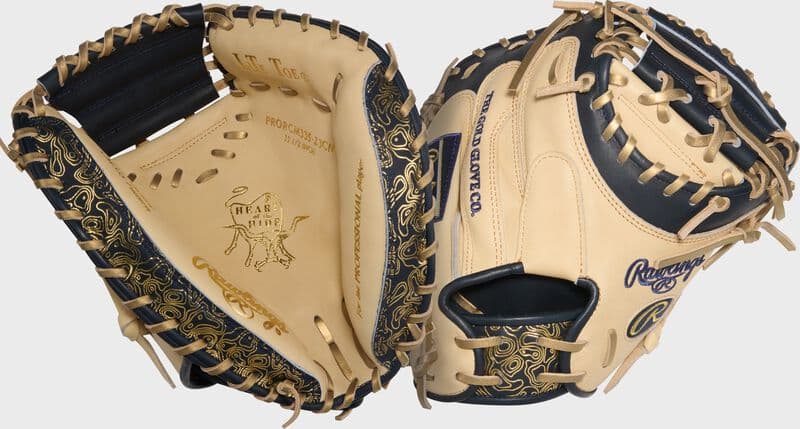 Rawlings Exclusive Heart of the Hide 33.5-Inch Catcher's Mitt, Right Hand Throw, catcher's mitts: photo from Rawlings