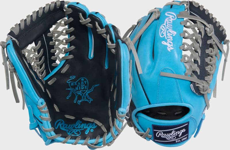 Rawlings Exclusive Heart of the Hide ContoUR Fit Infield/Pitcher's Glove, Right Hand Throw, utility gloves: photo from Rawlings