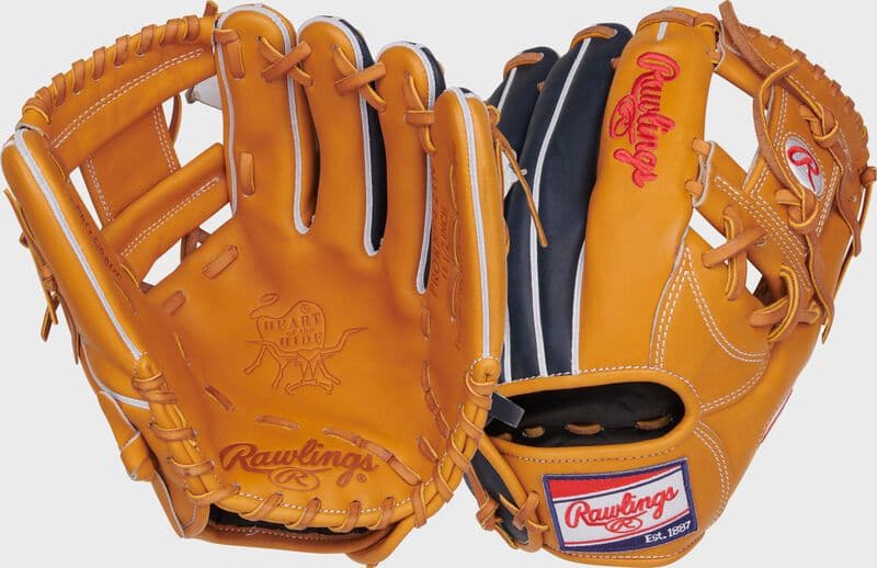 Rawlings Heart of the Hide 11.5" I-Web Infield Glove, Right Hand Throw, infield gloves: photo from Rawlings