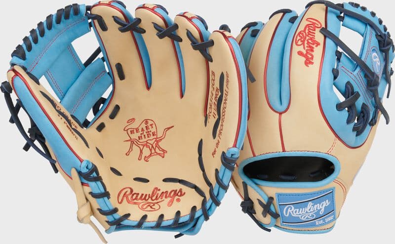 Rawlings Heart of the Hide 11.5-Inch Infield Glove, Right Hand Throw, infield gloves: photo from Rawlings